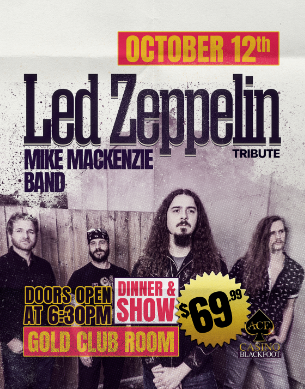 Led Zeppelin Tribute Dinner and Show