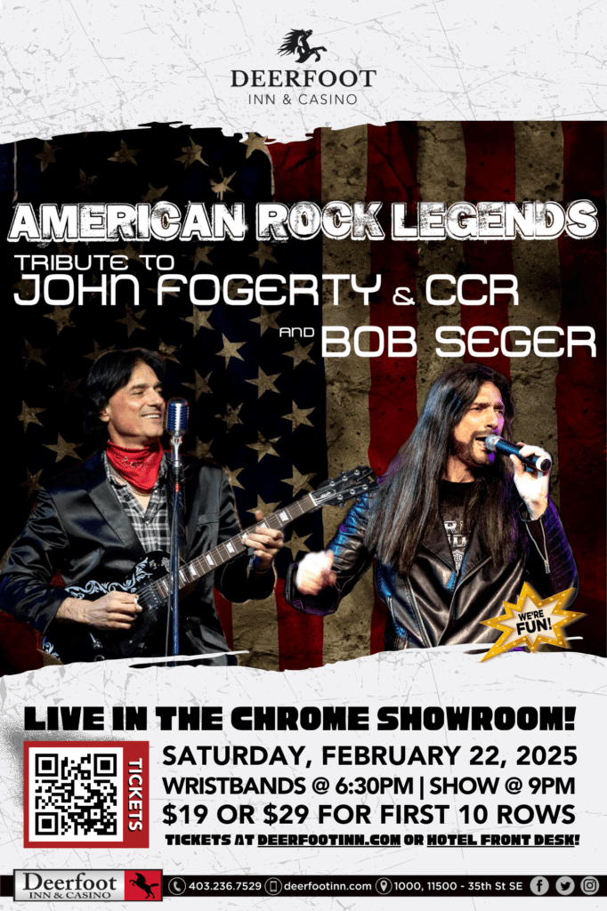 American Rock Legends – John Fogerty, CCR, and Bob Seger Tribute