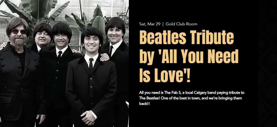Beatles Tribute by 'All You Need Is Love'!