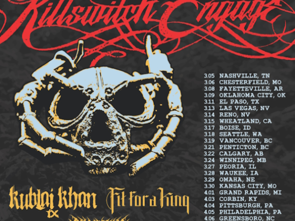 Killswitch Engage With Special Guests Kublai Khan TX, Fit For A King & Frozen Soul