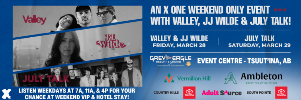 X92.9 One Weekend Only Presents Valley & JJ Wilde
