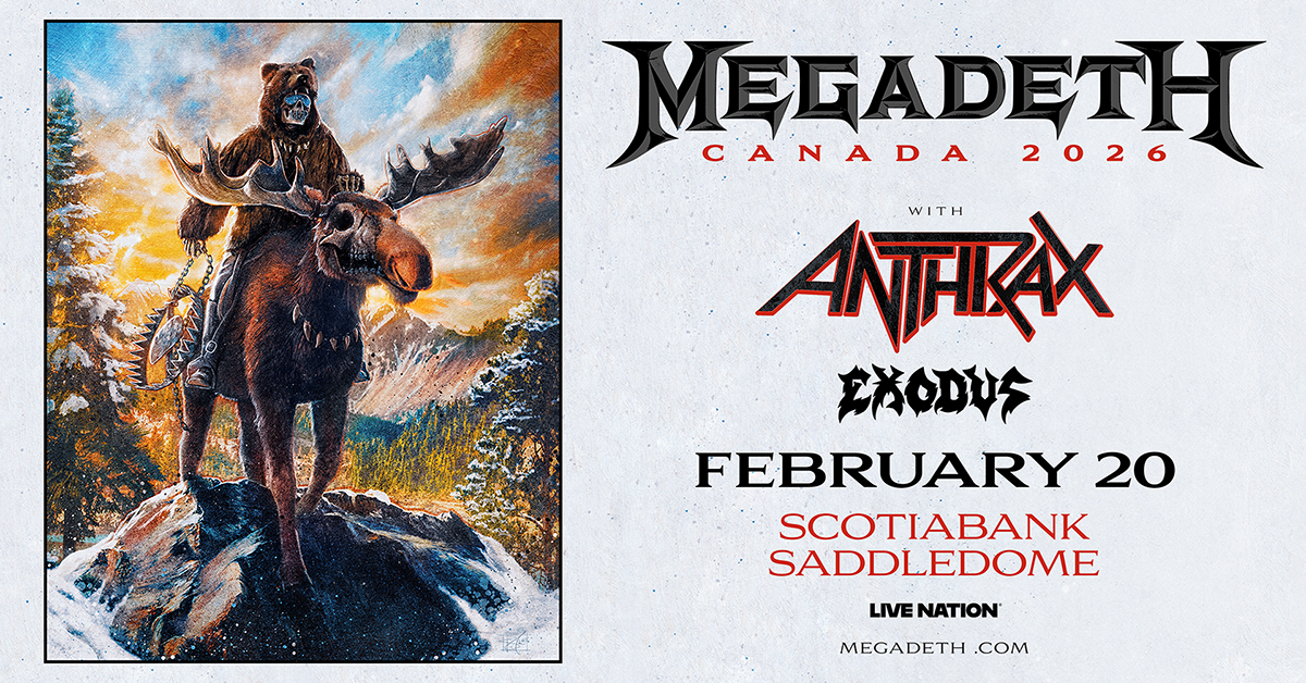 Megadeth Canada 2026