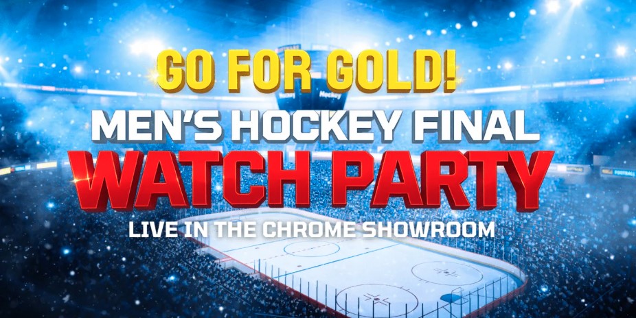 Men’s Gold Medal Hockey Final Watch Party!