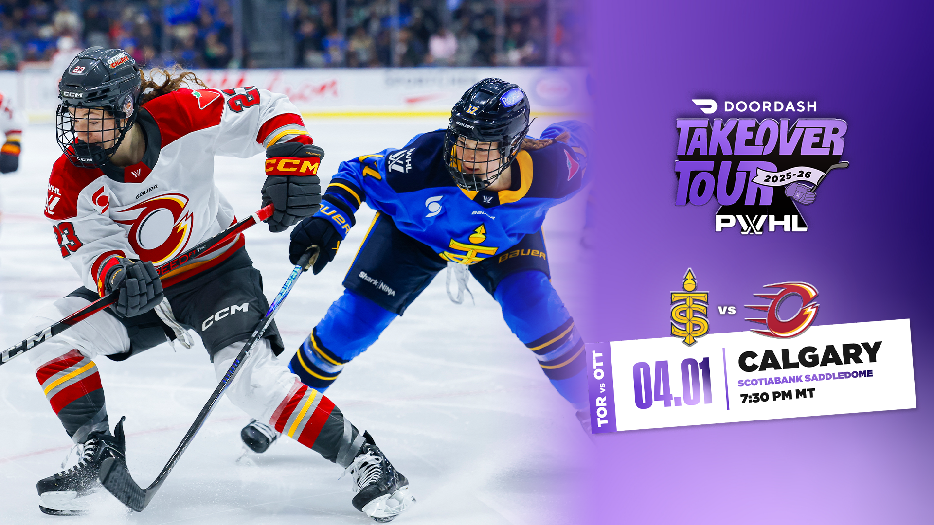 PWHL Takeover Tour: Toronto Sceptres at Ottawa Charge